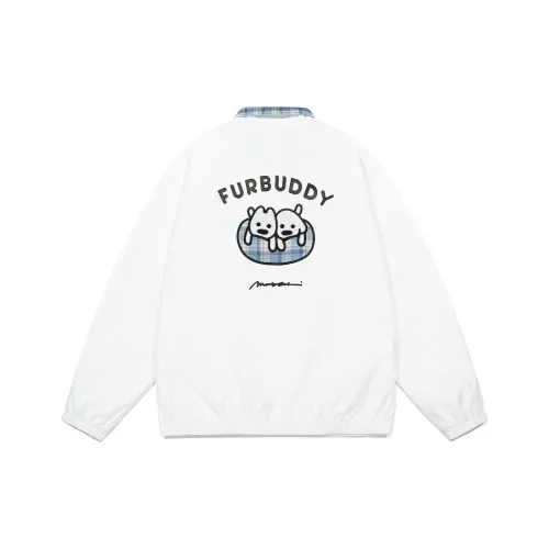 Guuka Белый Унисекс Куртки