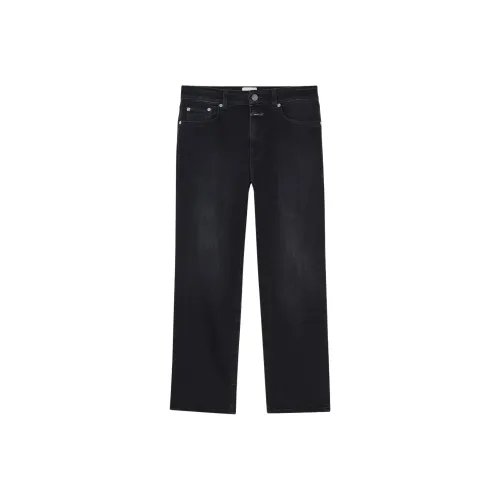 CLOSED Темно-серый Женские Джинсы