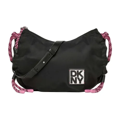DKNY Нейлоновая Сумка через плечо Маленькая Женская Черная