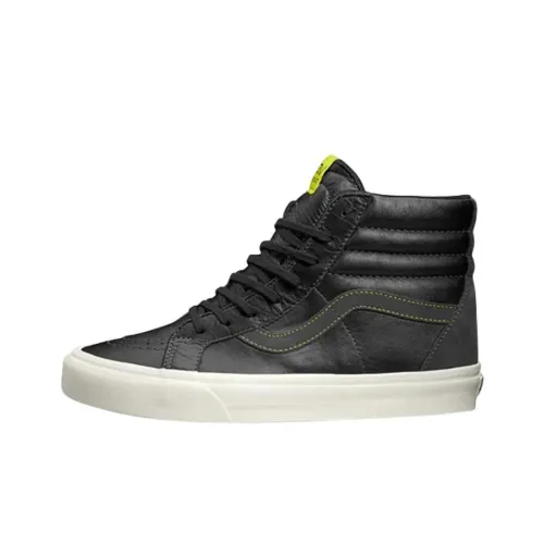 Vans Sk8 Hi Высокие Кроссовки для Скейтбординга Унисекс Черные