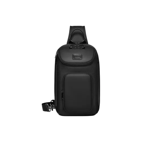 ReeYee Oxford Sling Bag Standard Unisex Black РиИи Оксфорд Слинг Сумка Стандартная Унисекс Черная