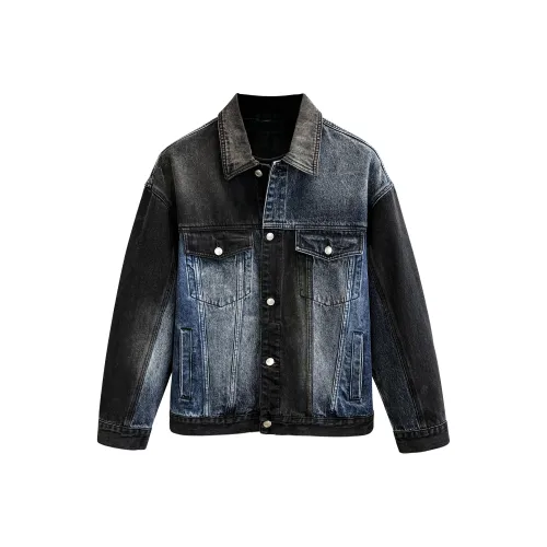 YGQPZHZ Многоцветный Мужской Джинсовые куртки