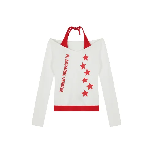 7 SEVFUN Белый Женские T-рубашки