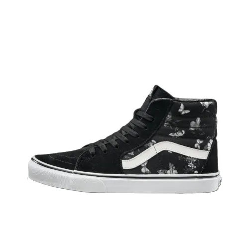 Vans Sk8 Hi Высокие Кроссовки для Скейтбординга Унисекс Черные