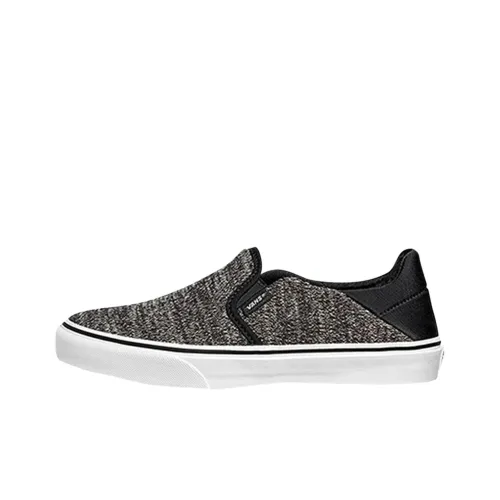 Vans Asher Скейтборд Кроссовки Женские Черные Серые