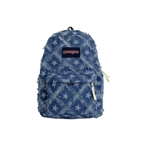 Xmithie Denim Backpack Standard Unisex Blue Light Blue Dark Blue Xmithie Деним Рюкзак Стандартный Унисекс Синий Светло-Синий Темно-Синий