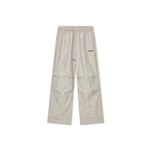 BONELESS Cut Gray Apricot Unisex Casual Pants BONELESS Cut Серый Абрикос Унисекс Повседневные Брюки