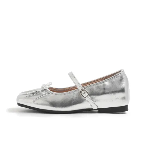 Little Red Man Женские повседневные туфли Silver Women's