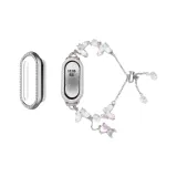 Бабочка Цепь Ремешок-Розовый Зеленый+Ромб Чехол