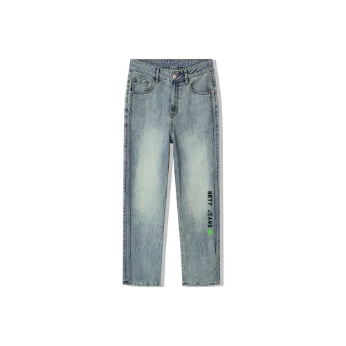 NRTY Винтажные синие мужские джинсы