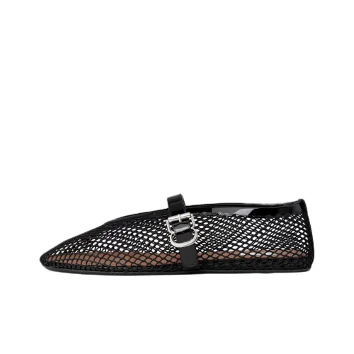 Alaia Mary Jane Shoes Black Women's