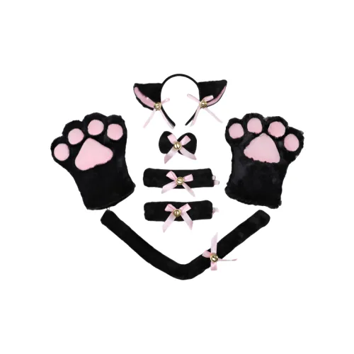 KecoSweet Плюшевый Косплей Performance Cute and Adorable Кошачья лапа Перчатка Косплей реквизит