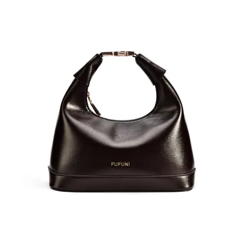 FUFUNI Сумка из синтетической кожи женская коричневая