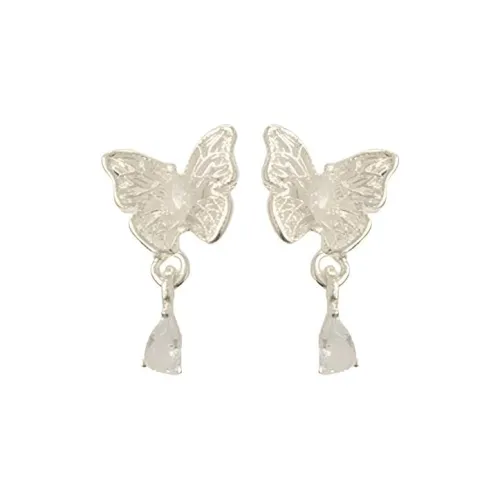 B Z Copper Alloy Stud Earrings Women's