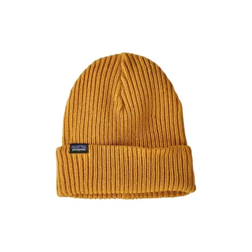 Patagonia Переработанный полиэстер Шапки-бини Унисекс Горчичный желтый