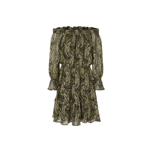 PINKO FW25 Длинное платье с длинными рукавами женское