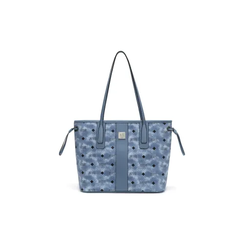 SEPTWOLVES PVC PU (полиуретан) Сумка-тоут Сумка через плечо Женская Синяя