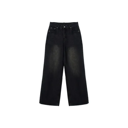 DAVID ME Весенние Осенние Джинсы Унисекс