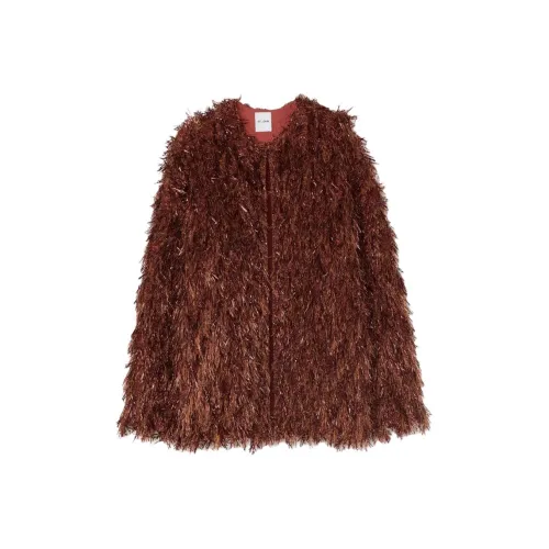 St. John SS24 Куртки Пальто Женские Ржаво-коричневый