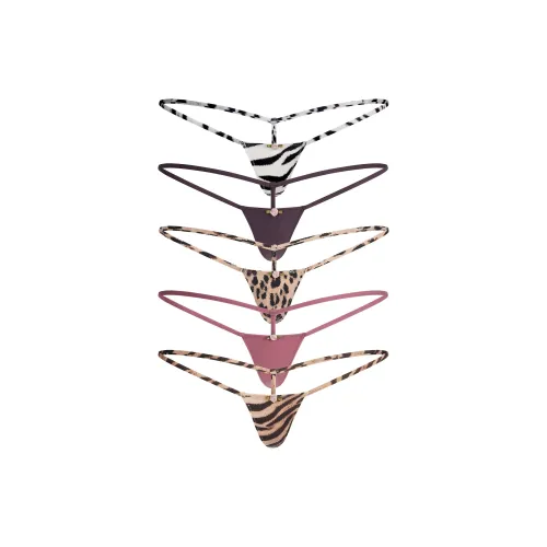 SKIMS FITS EVERYBODY серия FW25 Микро Стринг 5 пар Стринг Женские