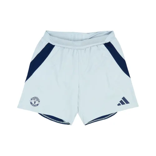 Adidas Manchester United 2024 25 Authentic Away Shorts Football Bottom Unisex