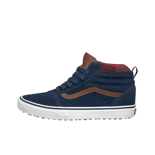 Vans Ward High Топ Скейтборд Кроссовки Мужские Синие