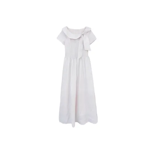 Aghr Короткий рукав Платье Женское