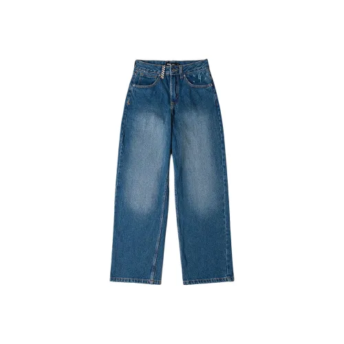 Vans Blue Women's Jeans Ванз Синий Женские Джинсы