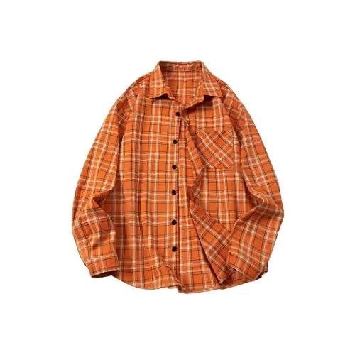 ZIAREL Оранжевые Унисекс Рубашки