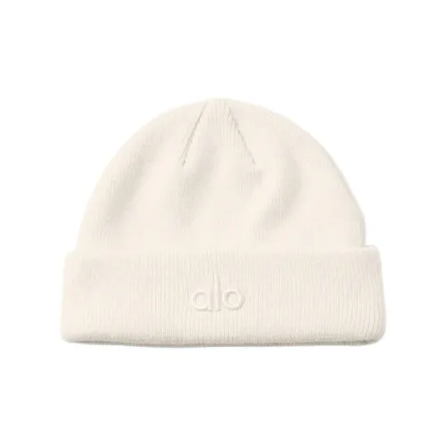 Alo Yoga Переработанный полиэстер Шапки-бини Унисекс Белый