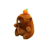 Капибара Плюет Пузырьки и Трясет-Коричневый