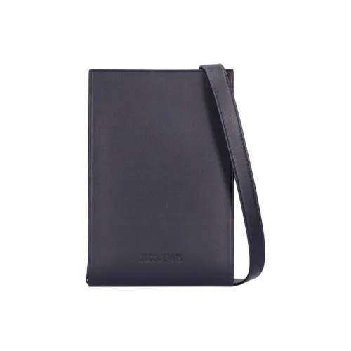 Jacquemus Сумка через плечо из кожи мужская морской синий