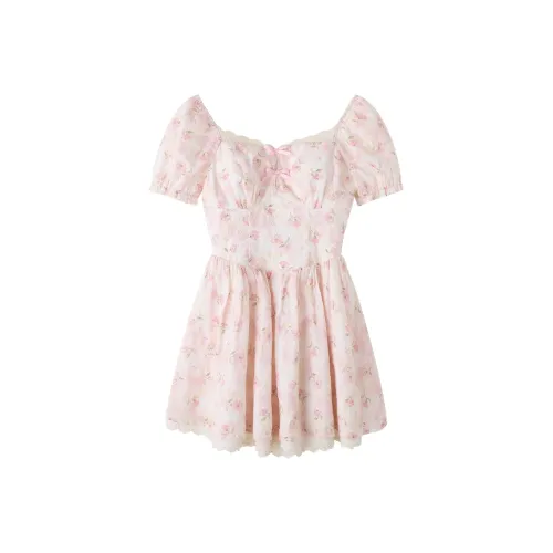 FABRIC PIG Короткий рукав платье женское