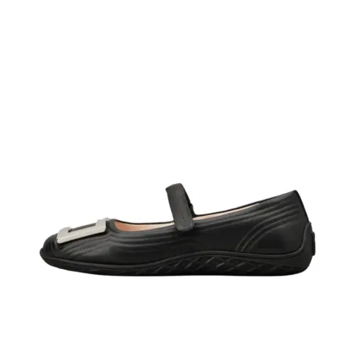 Roger Vivier Mary Jane Shoes Black Women's