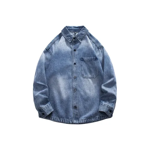 Azvk TBK C8666 Drop Синий Унисекс Джинсовые куртки