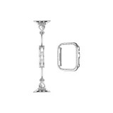 Сердце Ромб Прозрачный [Серебряный Одиночный Ромб Чехол]