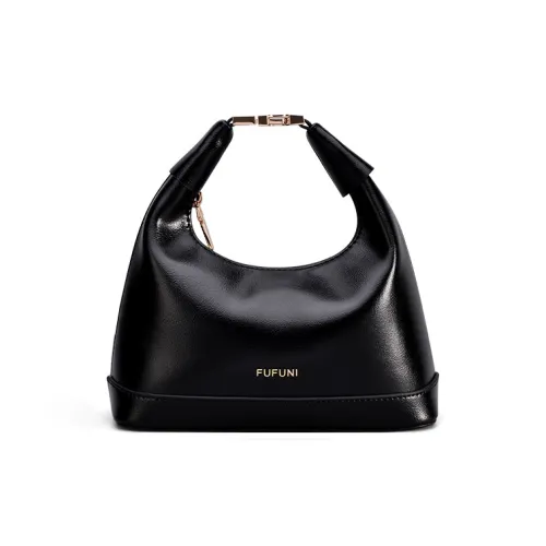 FUFUNI Синтетическая кожа сумка стандартная женская черная