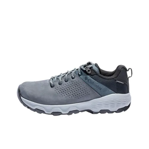 Columbia совместный бренд противоскользящий устойчивый к истиранию дышащий поддержка сцепления низкий топ альпинистская походная обувь женский серый