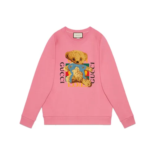 GUCCI Розовые Женские Свитшоты