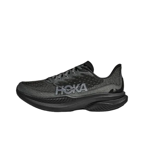 HOKA ONE ONE MACH 6 Беговые кроссовки Мужские Черные