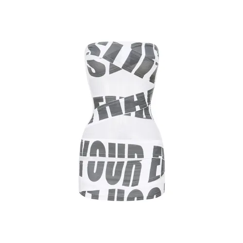 Never OFFEND L'ANGE Без рукавов Платье Женское