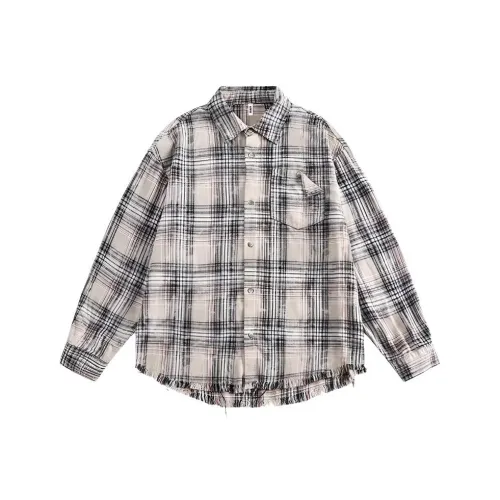 ZIAREL Ecru Unisex Рубашки