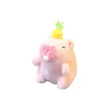 Топ Ананас, пузырьки, розовый