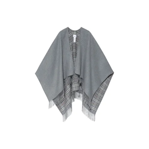 Burberry Шерсть Палантины Женские Серые