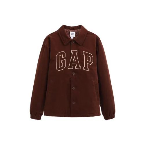 GAP Коричневый Мужской Пуховик