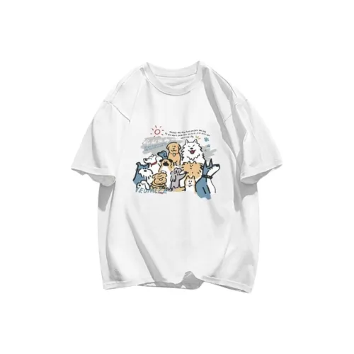 MORii Белый Женские T-рубашки