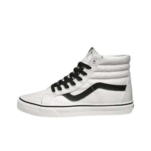 Vans Sk8 Hi Высокие Кроссовки для Скейтбординга Унисекс Белые