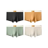 4 пачки [Черный + Светло-зеленый + Желтый + Кожа]