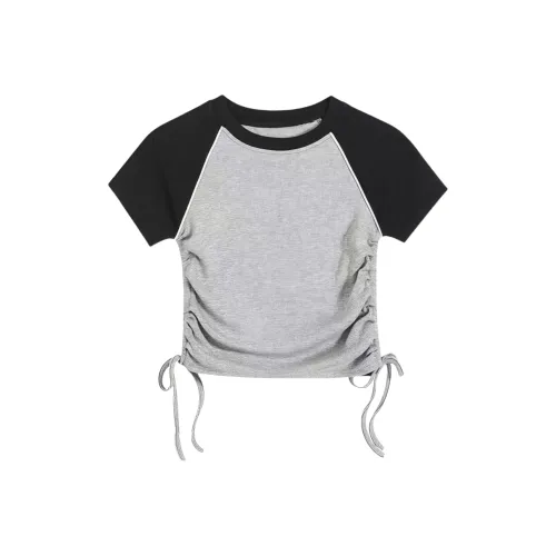 Lan Miao Реглан рукав T-рубашка Женская