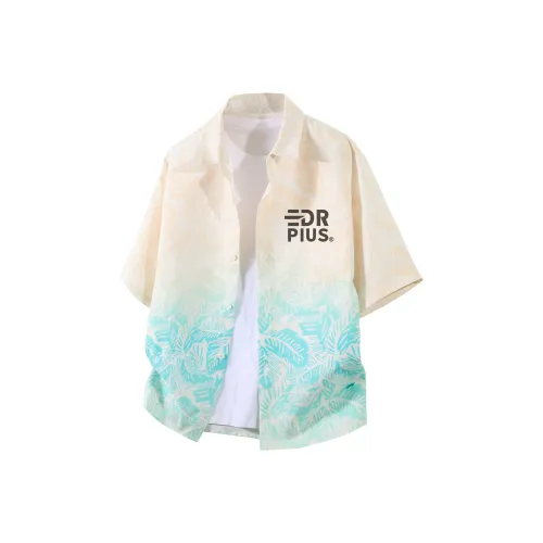 EDRPIUS Короткий рукав рубашка унисекс